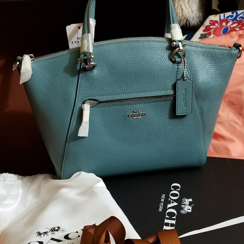 *Traded* COACH Pebble Leather Prairie Satchel - Picture 8 of 8